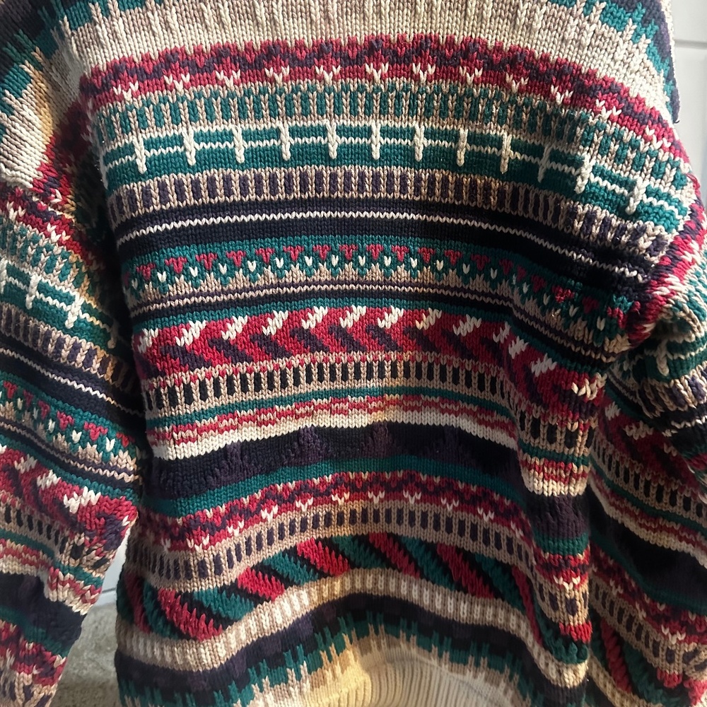 Vintage 80s Eddie Bauer Womens Cardigan
